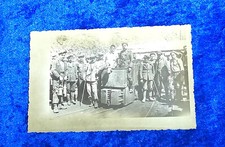 Bergbau   Alte AK  Bergmänner mit einer  Grubenlok