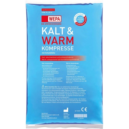 Kalt warm kompresse 21x40 - kompresse,