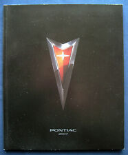 Prospekt brochure 2007 Pontiac Programm Solstice Torrent  Vibe (USA) 114 Seiten!