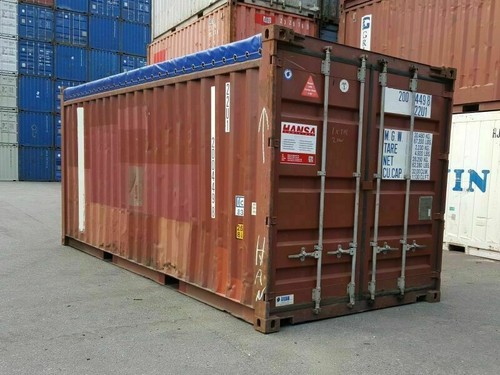 Open top container - open,