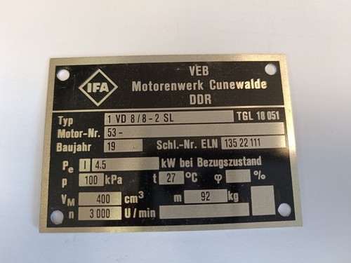 Ifa veb motorenwerk cunewalde - ifa,
