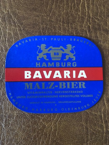 Bieretikett bavaria pauli - bieretikett, bavaria-st.