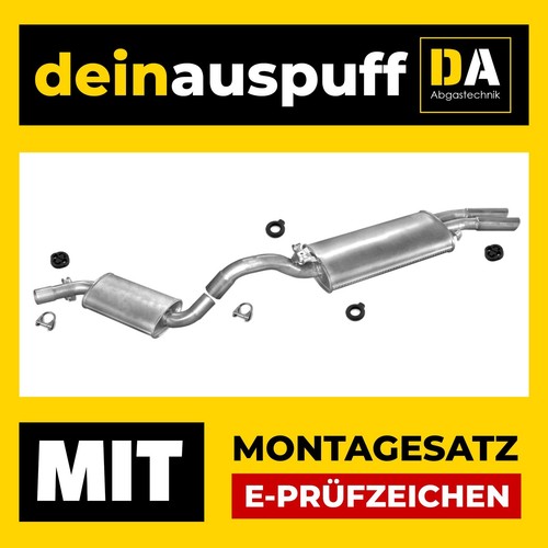 Auspuffanlage für golf - auspuffanlage, ii