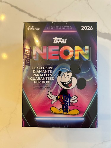 2026 topps disney neon value - topps,