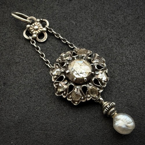 Anhänger silber diamant - anhänger,