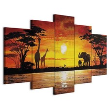 Wandbild 5 tlg Groß