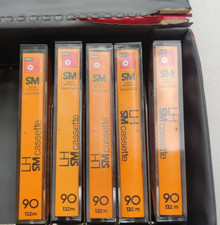 Compact Cassette - 5 Stück BASF – Typ 1 - gebraucht