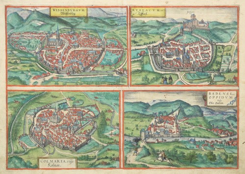 Weissenburg-Rufach-Colmar-Bade
