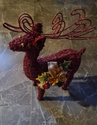 Rentier rot weihnachten - rot,