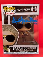 LINDA HAMILTON signed Autogramm Funko Pop TERMINATOR in Person autograph ACOA