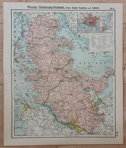 Landkarte map 1910 - :, provinz