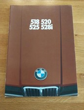 BMW E12 518 - 520/6 - 525 - 528i  - PROSPEKT (1/1979)