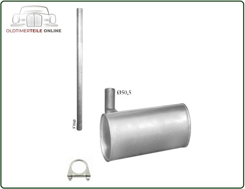 Auspuff set für - auspuff,