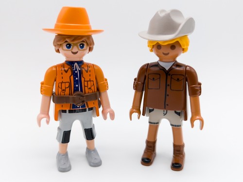 Playmobil cowboy ranch set - cowboy,