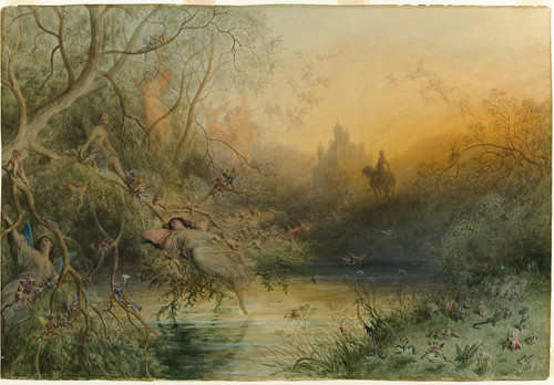 Gustave doré fairyland poster - gustave,