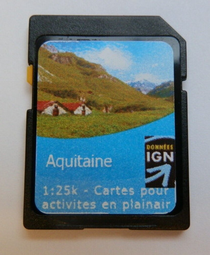 Satmap karte aquitanien - satmap, (aquitanien