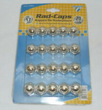 Kappen CHROM für Muttern Radmuttern 17 mm Rad Abdeckkappen - 20 Stück NOS neu
