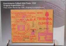 Fußball WM 1930 Postkarte