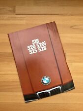 Prospekt / Broschüre BMW 5er E12 518 / 520 / 520 / 525 / 528i Stand 02/1977