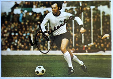 Franz Beckenbauer DFB FCB handsignierte Autogrammkarte Sammelarte 70ziger Jahre