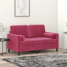 2/3-Sitzer-Sofa mit Zierkissen Liegesofa Polstersofa Sessel Relaxsofa Loungesofa