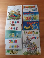 10 Janosch Kalender - 2000, 2002, 2004, 2005, 2006, 2007, 2009, 2010, 2011, 2012