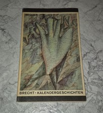 Kalendergeschichten Bertolt