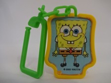 Schlüsselanhänger / SpongeBob Schwammkopf  - ca 35 mm groß