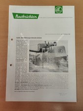 CLAAS Nachrichten Schreiben