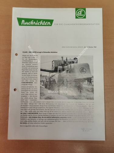 Claas nachrichten schreiben - claas,
