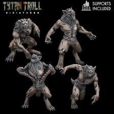 Werwolf Monster Miniatur |