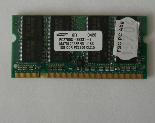 1024mb ram speicher dell - speicher,