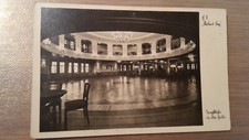 Postkarte Passagierschiff Robert Ley Tanzfläche in der Halle KdF