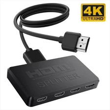 1 in 4 out HDMI Splitter