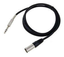 16x Kabel XLR auf Stereoklinke