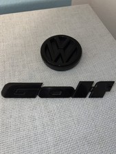 Emblem Schriftzug VW GOLF (2)