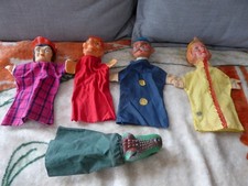 5 Handpuppen Kasperle Theater