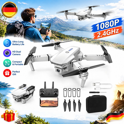 1080p drohne faltbar dual - 1080p,