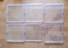 6 Acryl Bilderrahmen zum Hängen 17 x 17 cm Collage