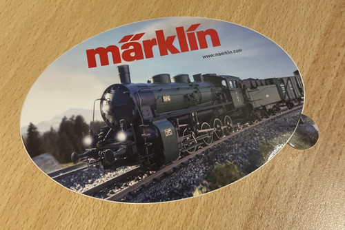 Märklin aufkleber dampflok - aufkleber,