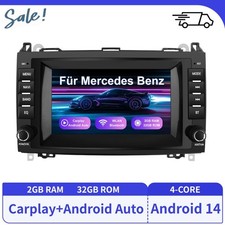 Carplay Android14 Autoradio Für Mercedes Benz W245 W169 A B Klasse GPS NAVI DAB+