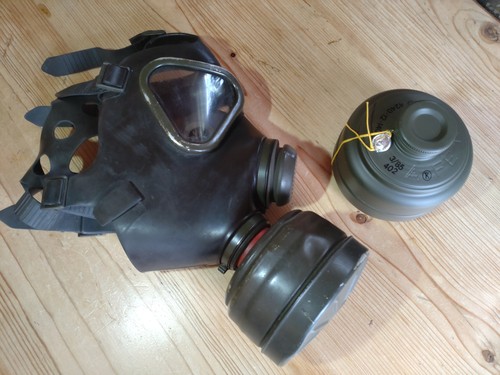 Frühe bundeswehr gasmaske - frühe, gr