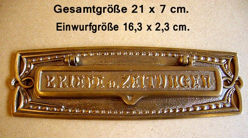 Messing antik jugendstil - messing,