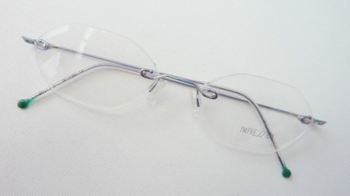 Randlose brille metallgestell - brille,