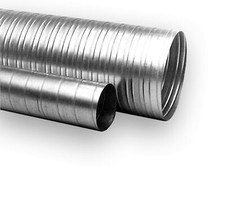 Wickelfalzrohr aus Edelstahl