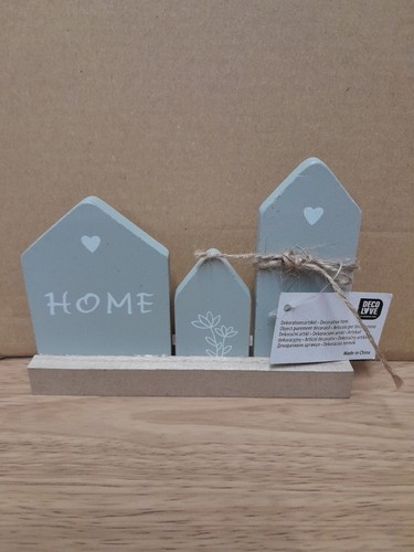 Home dekoaufsteller aus holz - home,