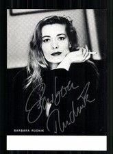 Barbara rudnik autogrammkarte - rudnik,