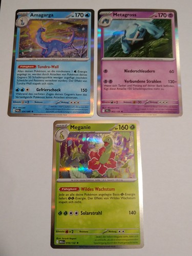 Holo pokemon karte - 3x,