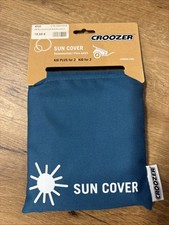 Croozer Sun Cover Kid Plus For 2 & Kid For 2 Ocean Blue