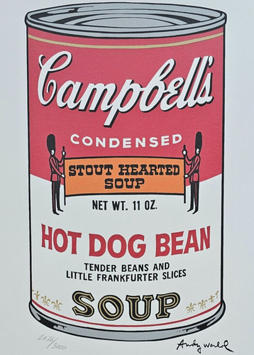 Andy warhol campbell hot - andy, campbell's
